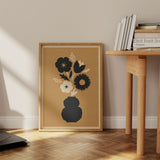 Abstract Blooms - Poppy gold