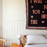 I Will Follow You Limited Edition Woven Jaquard Blanket