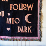 I Will Follow You Limited Edition Woven Jaquard Blanket