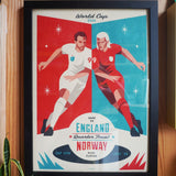 World Cup 2026 Poster #4 - England Vs Norway