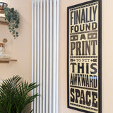 Awkward Space - Framed Portrait Print