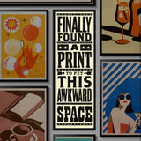 Awkward Space - Framed Portrait Print
