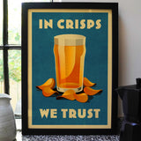 In Crisps We Trust - Blue