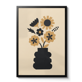 Abstract Blooms - Primrose gold