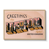 Greetings from Liverpool- Giclée Print
