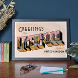 Greetings from Liverpool- Giclée Print