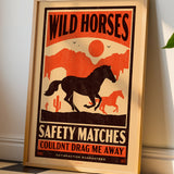 Wild Horses - Rolling stones Retro Matchbox