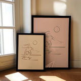 Cruising Skate Art Print