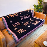 I Will Follow You Limited Edition Woven Jaquard Blanket