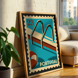 Holiday Stamp Swim Steps Personalised