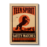Teen Spirit - Nirvana Retro Matchbox