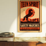 Teen Spirit - Nirvana Retro Matchbox