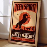 Teen Spirit - Nirvana Retro Matchbox