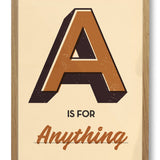 A is for ... Personalised Print