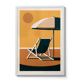 Endless Summer - Deckchair - Giclée Print