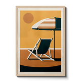 Endless Summer - Deckchair - Giclée Print