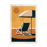 Endless Summer - Deckchair - Giclée Print