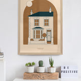 Home Portrait Personalised Print