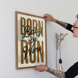 Natural Oak Frame