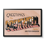 Greetings from Cornwall - Giclée Print
