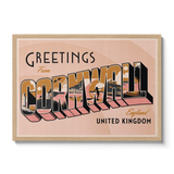 Greetings from Cornwall - Giclée Print