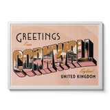 Greetings from Cornwall - Giclée Print