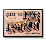 Greetings from The Lake District - Giclée Print