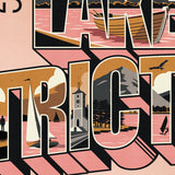 Greetings from The Lake District - Giclée Print