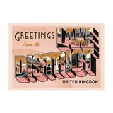 Greetings from The Lake District - Giclée Print