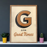 A is for ... Personalised Print