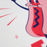 Snack Pack Hot Dog - Giclée Print