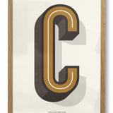 INITIAL DROP CAPITAL PERSONALISED PRINT