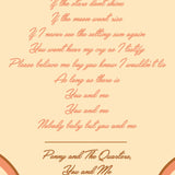 Love Letter Personalised Print