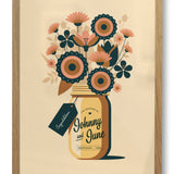 Mason Jar Personalised Print