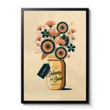 Mason Jar Personalised Print