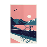 Summertime Travel - Bike - Giclée Print