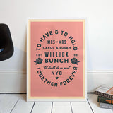 Type Personalised Print