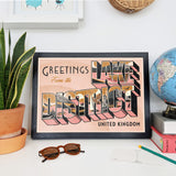 Greetings from The Lake District - Giclée Print