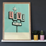 Love 24/7 - Giclée Print