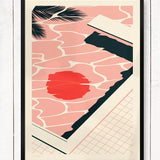 Endless Summer - Pool - Giclée Print