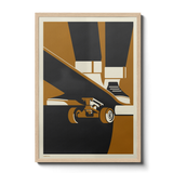 Drop in Skateboarder Print