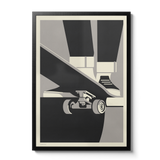 Drop in Skateboarder Print