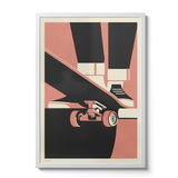 Drop in Skateboarder Print