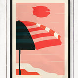 Endless Summer - Umbrella Giclée Print