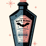 BAT'S BLOOD - Giclée print